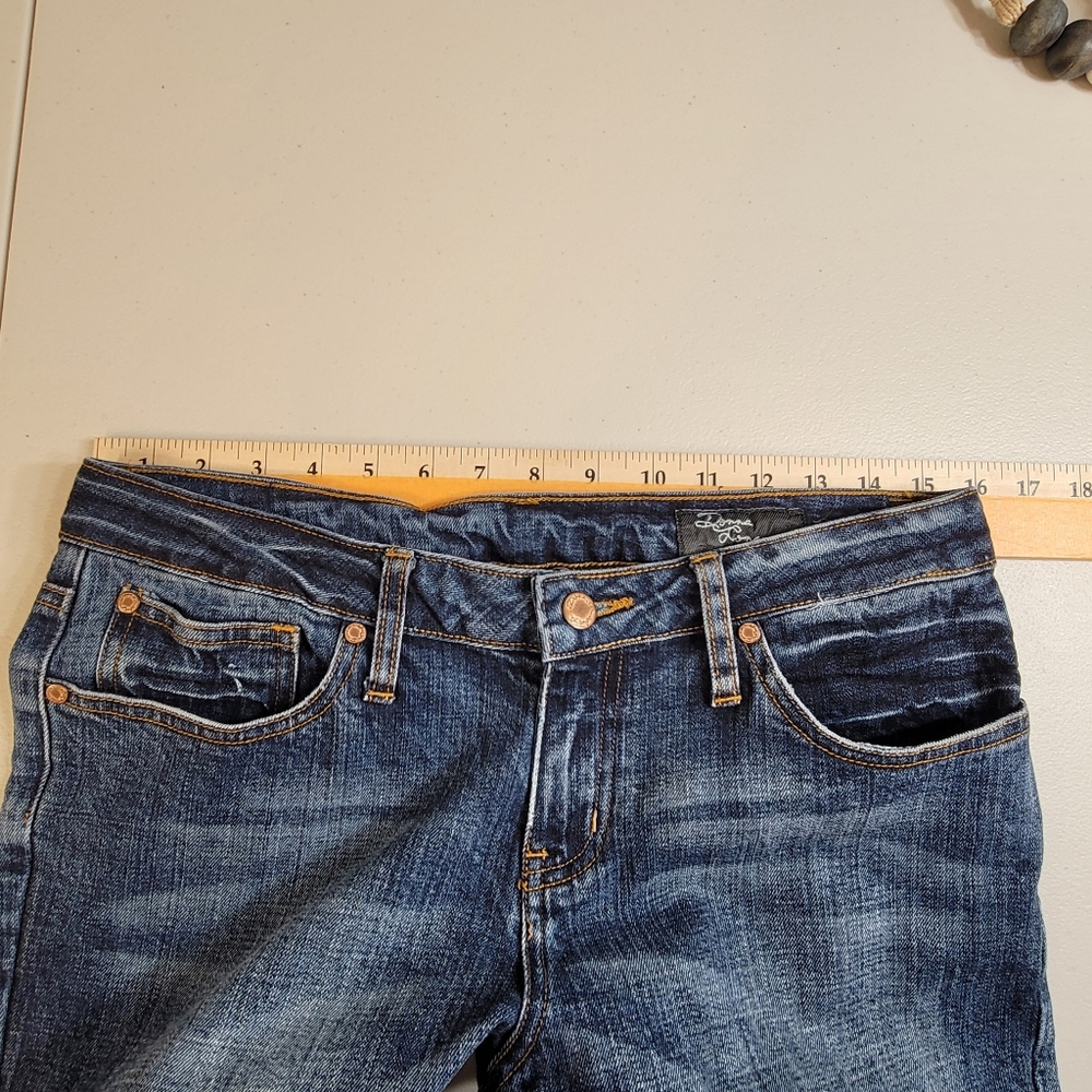 Donna Longo Women's bootleg Blue Jeans 6 - Picture 5 of 16